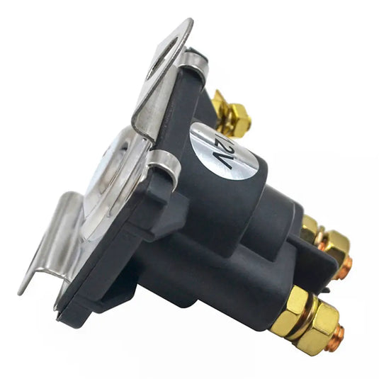 12V 4-Terminal Relay Starter Solenoid SSE6007 Replacement for Kohler 45-435-07 - Electrical Parts > Solenoid Valve from MyMROmarts
