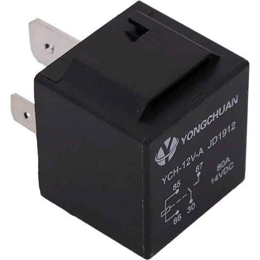 12V 80A Relay 3C081-75222 for Kubota B2650 B3350 L47 M5140F M5140FC M5140HD M5140HDC M5640SU - Electrical Parts > Electronic Control System > Relays from MyMROmarts
