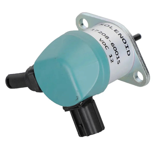 12V Fuel Shutoff Solenoid 17208-60010 17208-60015 17208-60016 17208-60017 For Kubota KX71-3 KX71-3S U25S U27-4 Excavator D905 D1005 D1105 D1305 V1205 V1305 V1505 from MyMROmarts