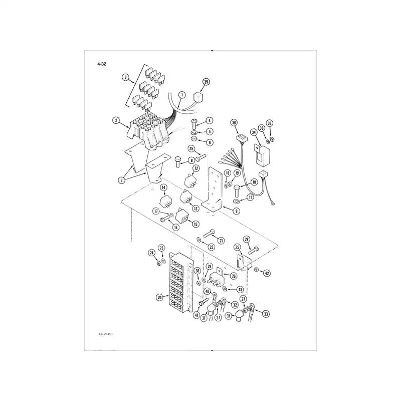 Load image into Gallery viewer, 12V Relay 1983420C1 for CASE Tractor 595 695 895 995 from MyMROmarts
