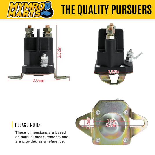 12V Starter Relay Solenoid 36699-112 6699-112 for Kohler CH11-14 CV11-15 M8 M10-14 - Electrical Parts > Relay from MyMROmarts