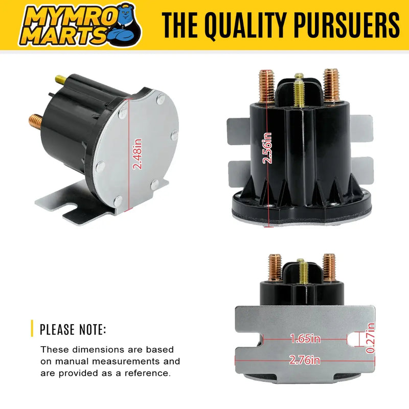 Cargue la imagen en el visor de la galería, 12V Starter Solenoid Relay JF2-H1950-00 JR3-H1950-00 684-1271-012 for Yamaha YDRA G22 G29 Drive Golf Cart Buggy from MyMROmarts
