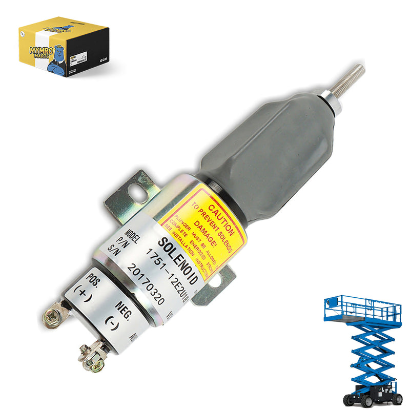 Lataa kuva gallerian katseluohjelmaan Engine Stop Shutdown Solenoid Valve 77402 77402GT for Genie Z-34/22 Z-45 Z-45/25 Z-45/25J Z-51/30J Z-60/34 Z-62/40 Z-80/60 from MyMROmarts
