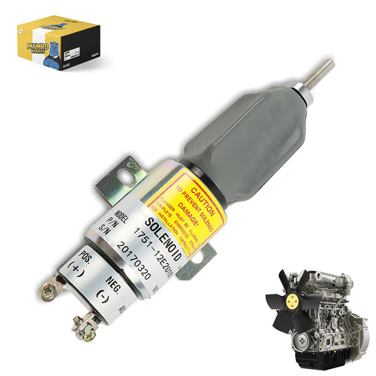 Solenoid Throttle Actuator 1751-12E2U1B1S1A for Perkins 404-22 704-30 Engines from MyMROmarts