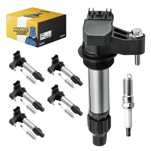 6PCS Ignition Coil UF569 & 6PCS Double Iridium Spark Plug 12622561 For Buick Allure Enclave LaCrosse/Cadillac ATS XTS CTS SRX STS/Chevy Impala Malibu Equinox Traverse/GMC Canyon Acadia Terrain/Saturn/Suzuki - Electrical Parts > Other Electrical Parts > Solenoid Valve Coil from MyMROmarts