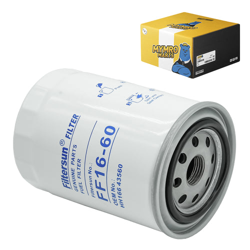 Fuel Filter 16631-43560 for Kubota Engine V1505 V1903 V2203 V2403 Excavator KX080-3T Tractor M7040 from MyMROmarts