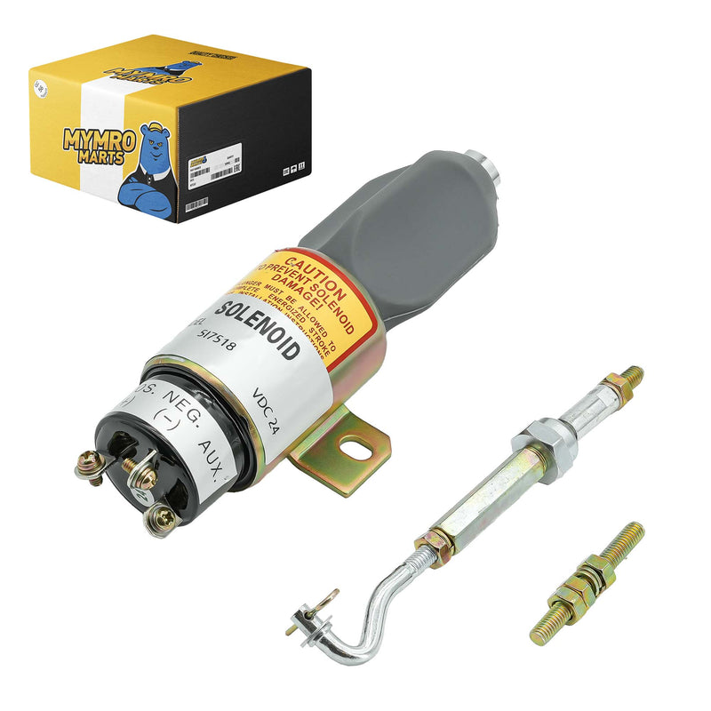 Load image into Gallery viewer, 24V Shutoff Solenoid 5I7518 CA5I7518 5I-7518 for Caterpillar CAT Track Excavator 311 312 320 320L Engine 3064 3066 Mitsubishi S6KT 6D14 6D31 Engine from MyMROmarts
