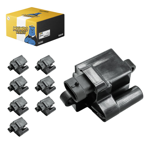 Set of 8 Ignition Coils Pack UF271 C1208 D581 for 4.8L 5.3L 6.0L For Chevy Avalanche Silverado Tahoe GMC Sierra Yukon 1500 2500 3500 Hummer H2 Cadillac Escalade V8 - Electrical Parts > Other Electrical Parts > Solenoid Valve Coil from MyMROmarts