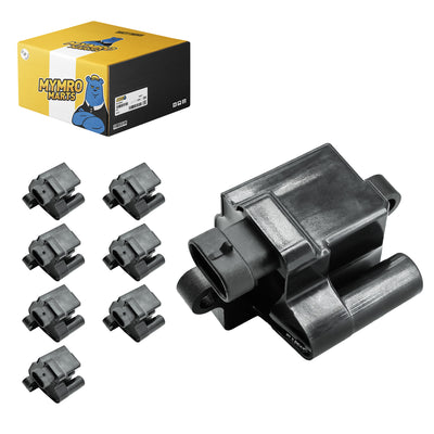 Set of 8 Ignition Coils Pack UF271 C1208 D581 for 4.8L 5.3L 6.0L For Chevy Avalanche Silverado Tahoe GMC Sierra Yukon 1500 2500 3500 Hummer H2 Cadillac Escalade V8 - Electrical Parts > Other Electrical Parts > Solenoid Valve Coil from MyMROmarts
