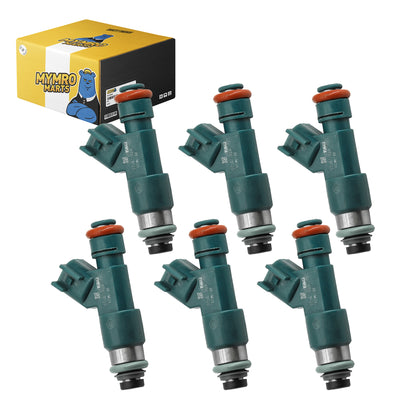 6PCS Fuel Injector 297500-0250 6G9N-AB LR001982 30777501 FJ1066 Compatible with Volvo S80 V70 XC60 XC70 XC90 2007-2014 3.2L L6 - Engine Parts > Fuel System > Fuel Injector Nozzle from MyMROmarts