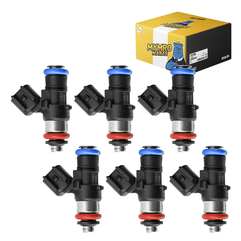Cargue la imagen en el visor de la galería, 6PCS Fuel Injectors 0280158091 62399 7T4Z9F593B For Ford Edge 2007-2010 Fusion 2010-2012 Flex2009-2010 Taurus X 2008-2009 Taurus 2008-2012 For Lincoln MKX MKZ MKT MKS For Mazda CX-9 - Engine Parts &gt; Fuel System &gt; Fuel Injector Nozzle from MyMROmarts
