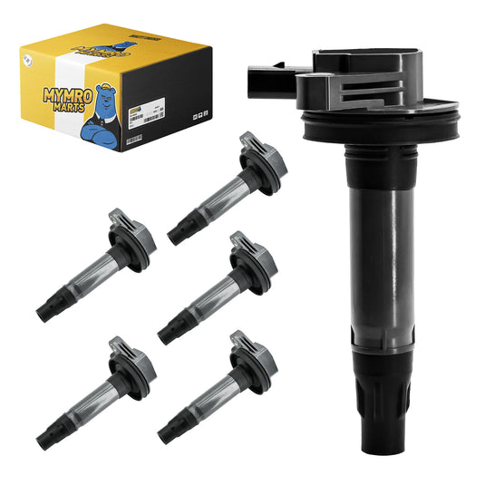 Set of 6 Ignition Coil UF553 DG520 for 3.5 3.7 V6 For Ford Mazda Edge Explorer F150 Taurus Flex Lincoln MKZ MKS MKX CX9 2007-2016 - Electrical Parts > Other Electrical Parts > Solenoid Valve Coil from MyMROmarts