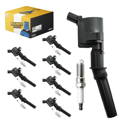 Set of 8 Ignition Coil Pack Iridium Spark Plug Pack DG508 For Ford Lincoln Mercury F150 F250 F350 E150 E250 Expedition Mustang Lincoln 4.6L 5.4L - Electrical Parts > Other Electrical Parts > Solenoid Valve Coil from MyMROmarts