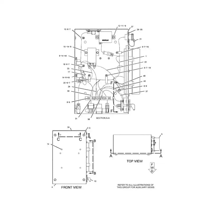 Load image into Gallery viewer, 1 PCS Relay 1114871 for Caterpillar CAT Motor Grader 120H 120K 120K 2 12H 12K 135H 140H 140K Engine 3054 - Electrical Parts &gt; Electronic Control System &gt; Relays from MyMROmarts
