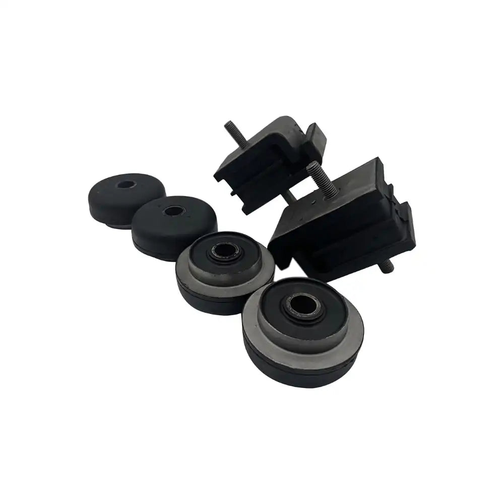 1 Set Engine Mounting Rubber Cushion Feet Bumper for Hitachi Excavator ...