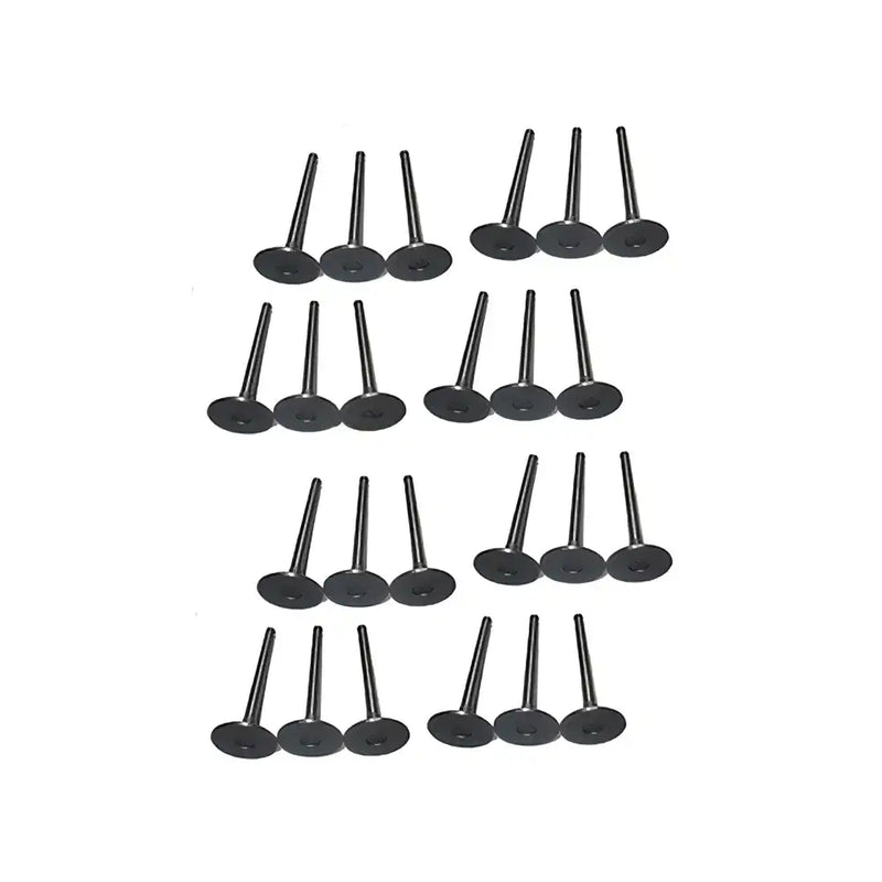 Cargue la imagen en el visor de la galería, 1 Set Intake Exhaust Valves for Mitsubishi S6B-TA Engine Caterpillar CAT E650 Excavator - Engine Parts &gt; Engine Valve Train Parts &gt; Intake and Exhaust Valve from MyMROmarts
