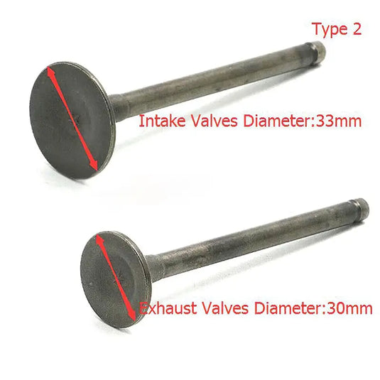 1 Set Intake Valves and Exhaust Valves for Shibaura N844L N844T N844LT Engine - Engine Parts > Engine Valve Train Parts > Intake and Exhaust Valve from MyMROmarts