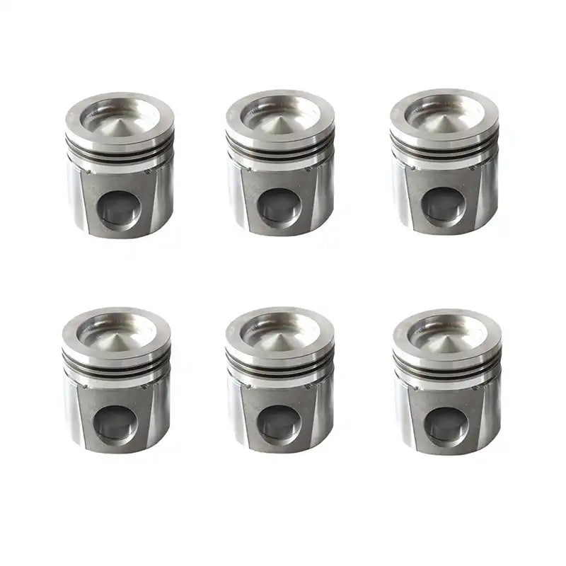 Laden Sie das Bild in Galerie -Viewer, 6 pcs Piston 4933120 for Cummins Engine ISCe ISC ISX in USA - Engine Parts &gt; Crankshafts &amp; Connecting Rod Components &gt; Piston from MyMROmarts

