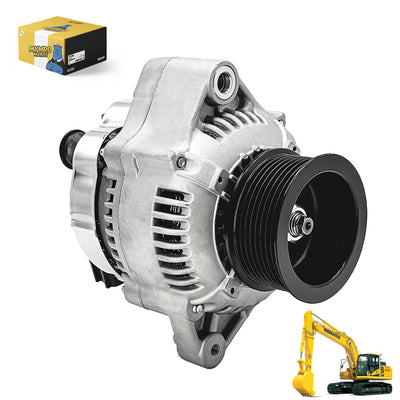 Alternator 600-861-3410 600-86-13411 600-861-3420 For KOMATSU Excavator PC250-6 PC230-6 PC200-7 Engine 6D102E 4D102E-1B 6D102E - Electrical Parts > Alternator from MyMROmarts