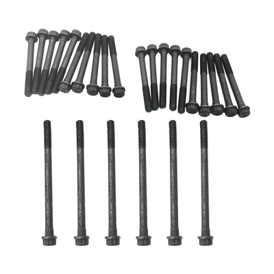1 Set Cylinder Head Bolt for Mitsubishi Engine 6D14 6D14T 6D15 6D16 6D16T from MyMROmarts