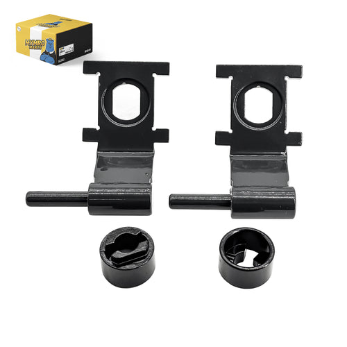 2PCS Cab Door Hinge w/Gasket 7193725 7167846 for Bobcat Loader T450 T550 T590 T595 T630 T650 T740 T750 T770 T870 A770 S450 S510 S530 S550 S570 S590 S595 S630 S650 S740 S750 S770 S850 from MyMROmarts