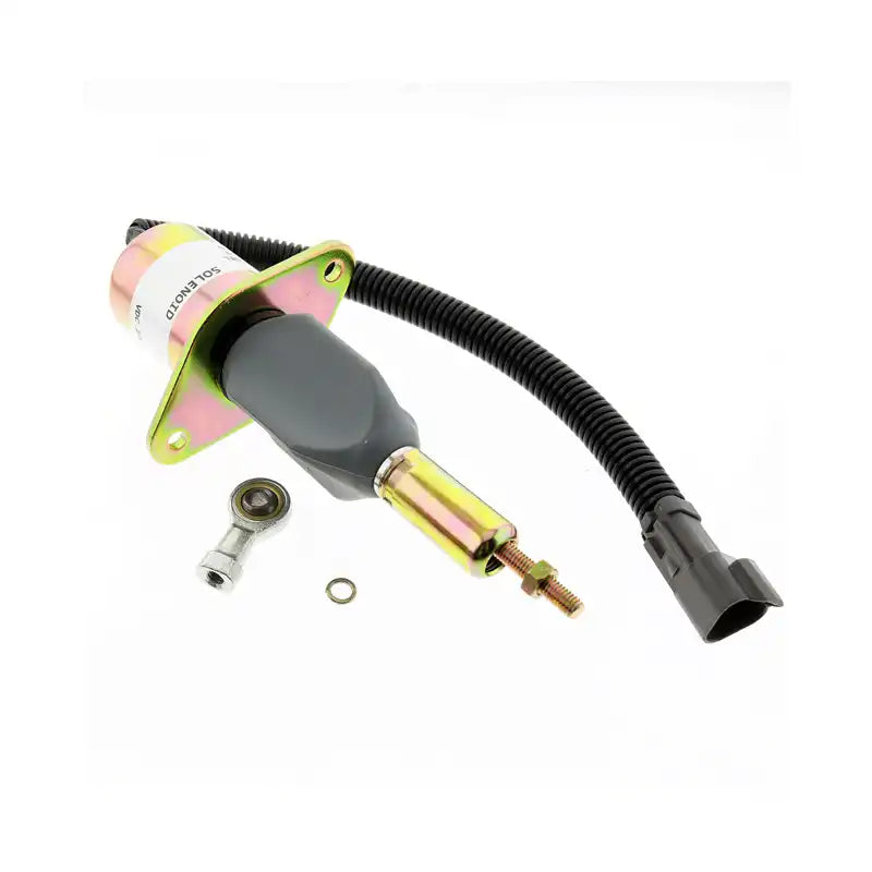 Load image into Gallery viewer, 24 V Diesel Engine Shutoff Solenoid 6742-01-2310 for Komatsu Wheel Loader WA420-3 WA420-3CS WA420-DZ-3 WA380-DZ-3 Engine SA6D114-1AA from MyMROmarts
