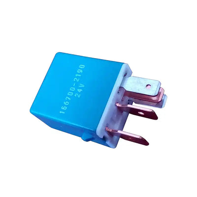 24V 5-Pin Relay 156700-2190 for Hitachi Excavator ZX240-3 ZAX650H ZAX600 ZAX800 - Electrical Parts > Electronic Control System > Relays from MyMROmarts