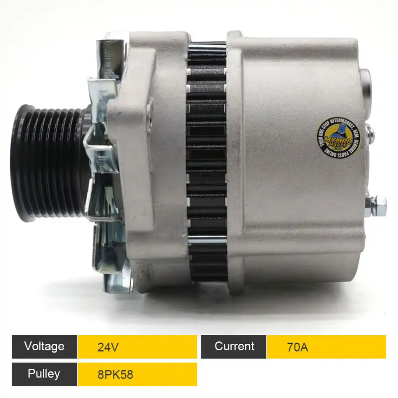 Afbeelding laden in Galerijviewer, 24V Alternator SE501341 TY24322 1400-0512 for John Deere Tractor 444G 570B 670B 770B 844 990 from MyMROmarts
