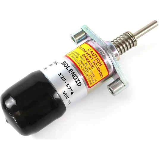24V Solenoid Valve 125-5774 1255774 For Caterpillar Loader R1300G Engine 3204 3304 from MyMROmarts