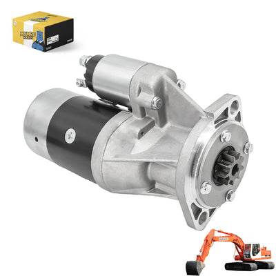 12V 9T Starter Motor 123900-77010 for Daewoo Excavator SOLAR 55-V 55W-V PLUS 75-V from MyMROmarts