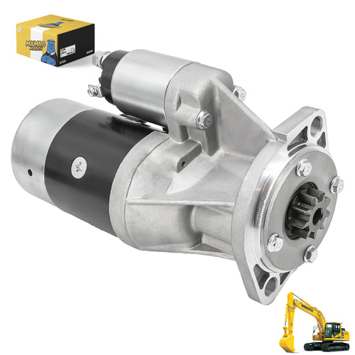New Starter 123900-77010 S13-160 123900-77011 12390077010 For Komatsu Excavator PC110R-1 loader WA95 with Engine S4D106 - Electrical Parts > Starter Motor from MyMROmarts