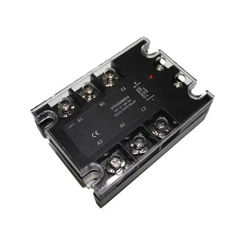 3-Phase Solid State Relay SA3-4030D Load 40-530VAC 30A SSR Input 4-32VDC - Electrical Parts > Electronic Control System > Relays from MyMROmarts