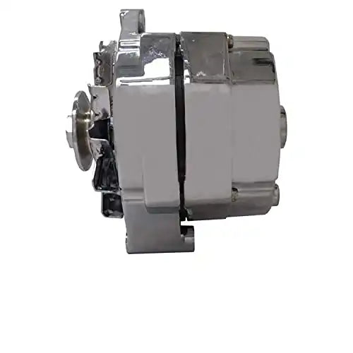 Load image into Gallery viewer, New Chrome Alternator 1 Wire Self Exciting Replacement For 10 SI 10SI DELCO 65 AMP 1965-1985 10459509, 1103199, 1105360, 1876680, 1976063, 1979863, 1979865, ADR0152C, 40012165, 40012165R, 40012370 - Electrical Parts > Alternator from MyMROmarts
