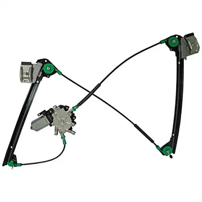 New Window Regulator W/Motor Front Drivers Side Left LH Replacement For 1997 1998 1999 2000 2001 2002 2003 2004 Chevy Corvette, 10338548 10344131 748-472 382294 - Electrical Parts > Regulator from MyMROmarts