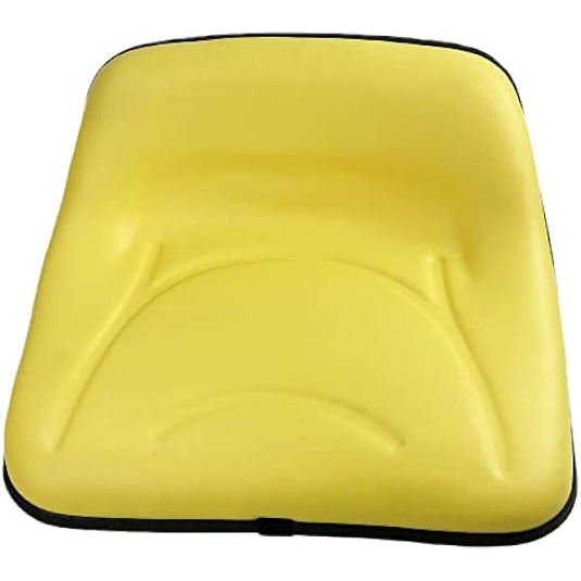 E-AM105927 Seat, Yellow 8-1/4" Low Back for John Deere 111H, 112L, 116, 116H, 130, 160, 165, 170, 175, 180, 185+++ - 座椅/坐垫/座椅套 from MyMROmarts