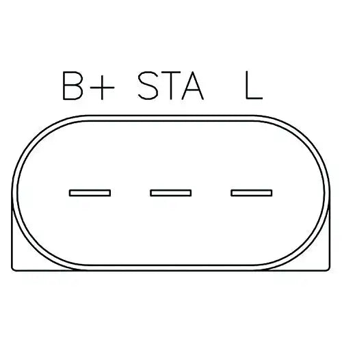 New Voltage Regulator Replacement For Ford 3G Series IR/IF Alternators 12 Volt, A-Circuit, I-S-A Terminals, 14.6 Vset F1DU-10C359-AA, F1DZ-10C359-A, GR821 - Electrical Parts > Regulator from MyMROmarts