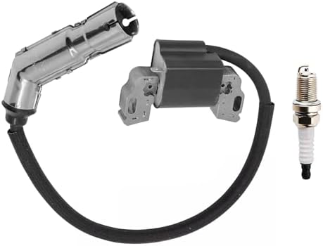 Load image into Gallery viewer, lgnition Coil compatible with John Deere D100 D105 D110 D120 E110 L100 L105 L107 L108 L1742 LAWN TRACTOR, Black from MyMROmarts
