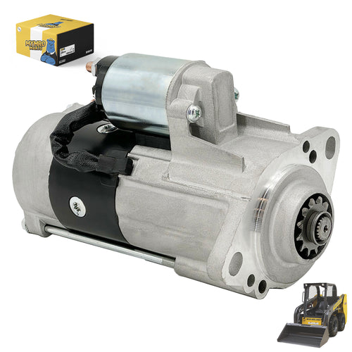 New Starter Replacement For New Holland Skid Steer Loader CL35 83-86 SBA18508-6550 SBA18508-6551 18508-6550 18508-6551 M001T66081 SBA18508-6550 SBA18508-6551, SMT0220, 41048049, 41048049R, SMT0126 from MyMROmarts