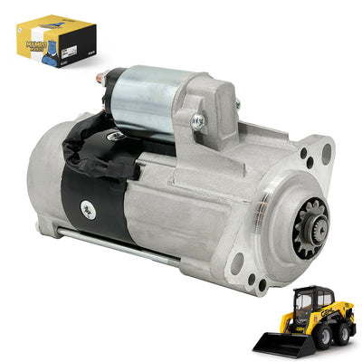 New Starter Replacement For Gehl Skid Steer Loader SL4610 SL4615 SHIBAURA SBA185086410, M2T54085, M002T54091, M002T58981, M002T63371, M008T70071, SMT0126, 41048030, 41048030R, M2T63371, 41048046, 41048092 from MyMROmarts
