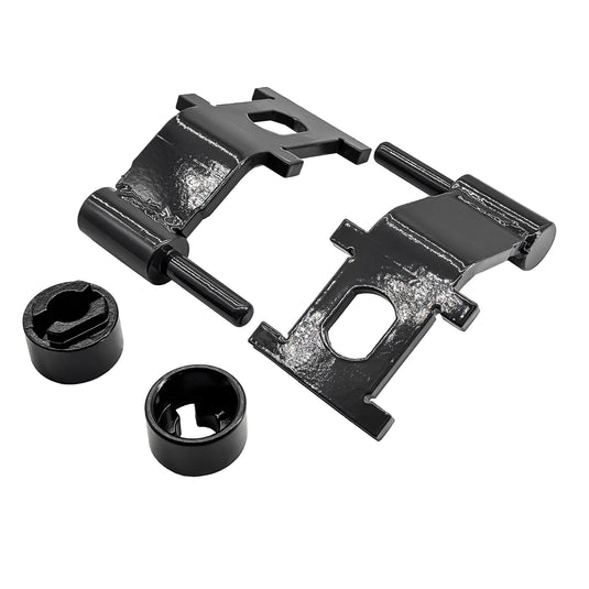 2PCS Cab Door Hinge w/Gasket 7193725 7167846 for Bobcat Loader T450 T550 T590 T595 T630 T650 T740 T750 T770 T870 A770 S450 S510 S530 S550 S570 S590 S595 S630 S650 S740 S750 S770 S850 from MyMROmarts