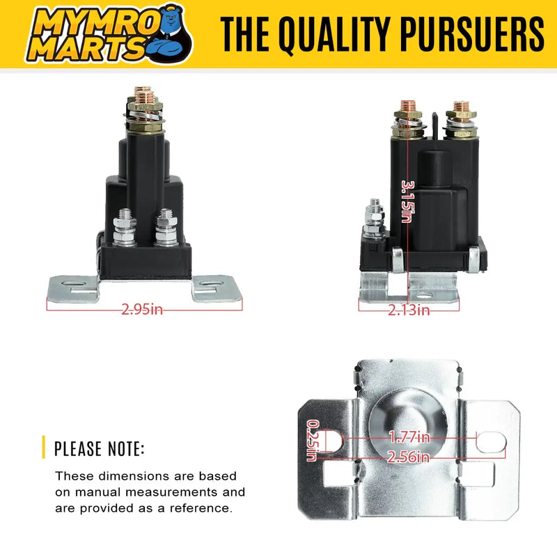 Afbeelding laden in Galerijviewer, 36V 4 Terminal Solenoid Relay 1019759-01 for Club Car DS 1120 Silver Golf Cart - Electrical Parts &gt; Relay from MyMROmarts
