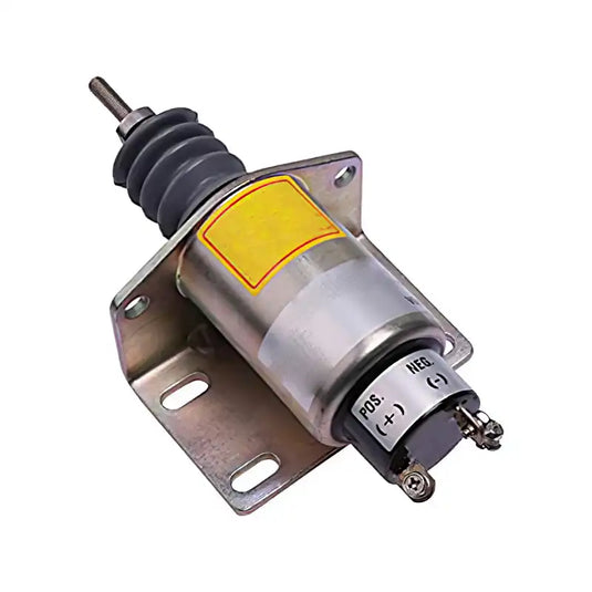 3 Terminals Fuel Shutoff Solenoid 1504-12C2U1B1S1 for Synchro Start Kubota DF-750 12V from MyMROmarts