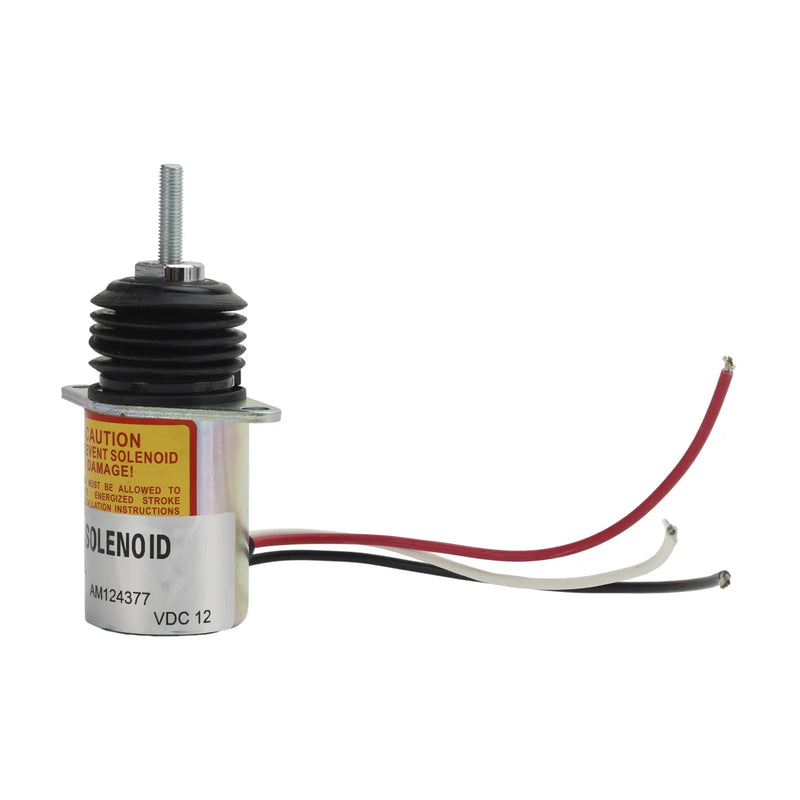 Lataa kuva gallerian katseluohjelmaan Fuel Shut Off Solenoid AM124377 for John Deere 375 675 675B 3375 4475 4475 6675 7775 655 755 756 855 856 955 F935 from MyMROmarts
