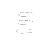 3Pcs Cylinder Head Cover Gasket 1G911-14523 for Kubota Engine V1903 V2203 V2003 V2403 - Engine Maintenance Parts > Cylinder Head Gasket from MyMROmarts