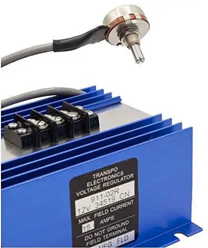 New Voltage Regulator Replacement For Adjustable 14-20 Volt 14V 20V Limo, Police Car, RV, Taxi, Bus, Marine, Industrial, Heavy Duty, EMV 911-02R, 91102R - Electrical Parts > Regulator from MyMROmarts