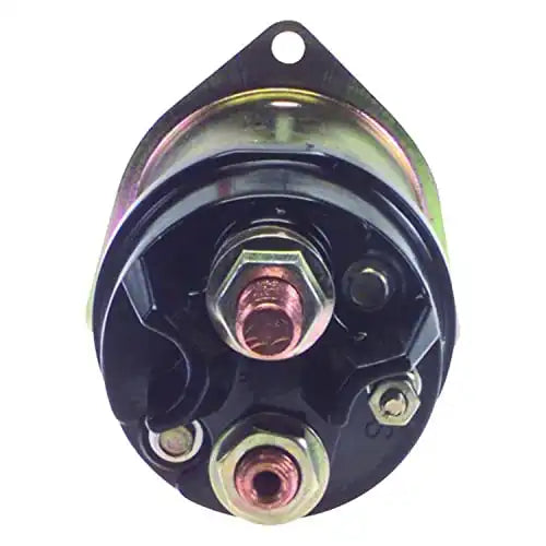 Load image into Gallery viewer, New 12V Starter Solenoid Replacement For Cummins Delco Replacement Ford 3-Terminal, Grounded Base 3604651RX 1115609 1115613 D904A D914A E7HZ-11390-B SW2157 - Electrical Parts &gt; Starter Motor from MyMROmarts
