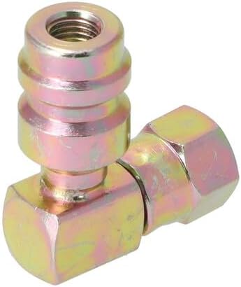 1/4" to R134A Adapter High Side 90 Degree RE212794 for John Deere 2355 2555 4040 4050 4055 4230 4240 4250 4255 4430 4440 4450 4455 4555 4630 4640 4650 4755 4840 4850 4955 2040