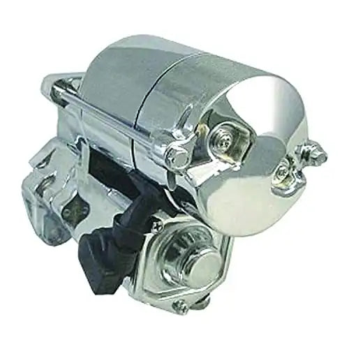 Afbeelding laden in Galerijviewer, New Chrome Starter Replacement For 1991-1993 Harley Davidson FLHS Electra Glide Sport 3155289, 3155289A, 3155289B, 3155390, 3155390A, 3155890, 3157089, SHD0003C, 41052276 - Electrical Parts > Starter Motor from MyMROmarts
