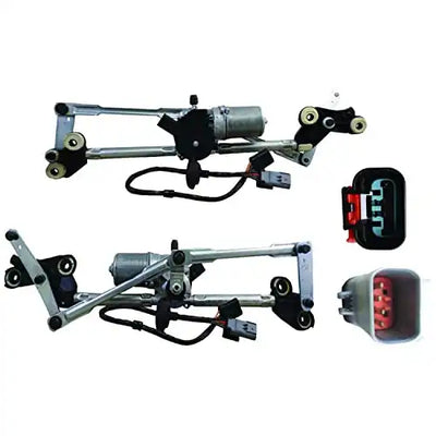 New Front Wiper Motor & Linkage Replacement For 2001-2003 01 02 03 Dodge Grand Caravan & Chrysler Town & Country Voyager 5018657AA, 227111, AA1403016L, WIP1686 - Electrical Parts > Other Electrical Parts > Wiper Motor from MyMROmarts