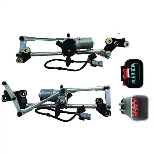 New Front Wiper Motor & Linkage Replacement For 2001-2003 01 02 03 Dodge Grand Caravan & Chrysler Town & Country Voyager 5018657AA, 227111, AA1403016L, WIP1686 - Electrical Parts > Other Electrical Parts > Wiper Motor from MyMROmarts